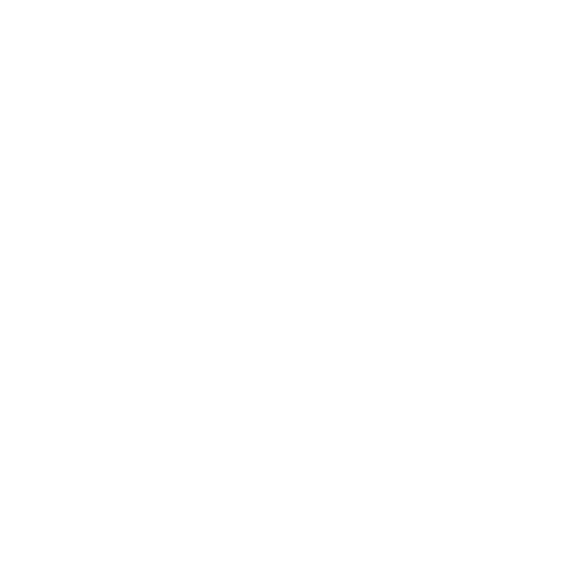 Logo monochrome blanc fond transparent